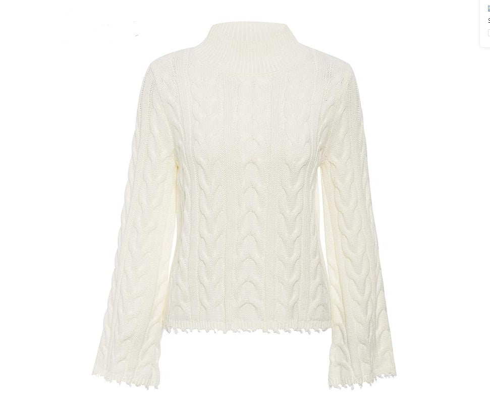 Flared Paradise Pullover