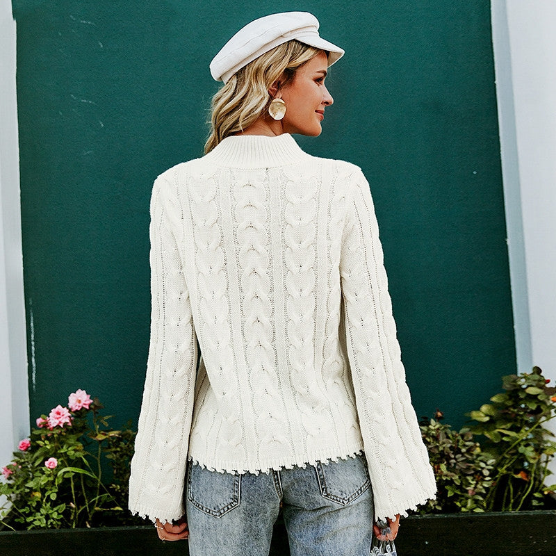 Flared Paradise Pullover